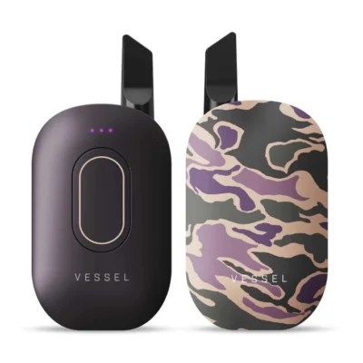 Vessel Compass 510-thread vape battery, palm-sized design